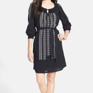 Caslon Embroidered Dress